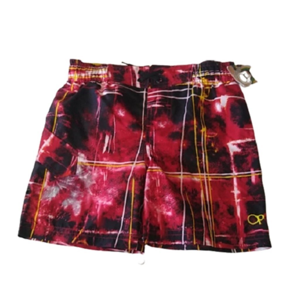 OP Ocean Pacific Boy's Swim Trunks, Size 4/5